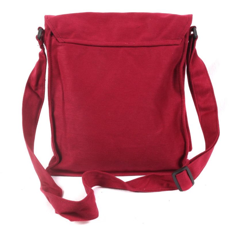 Ka Pao Tung large shoulder bag - Burgundy Red