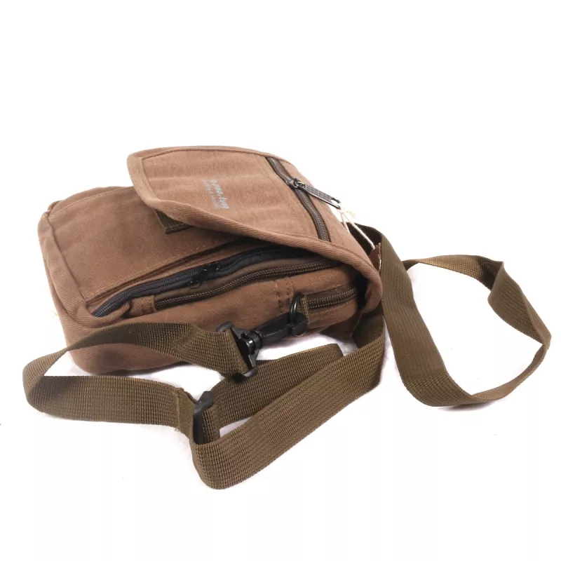 Small allround shoulder bag - dark khaki