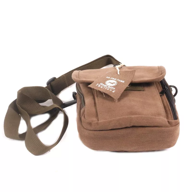 Small allround shoulder bag - dark khaki