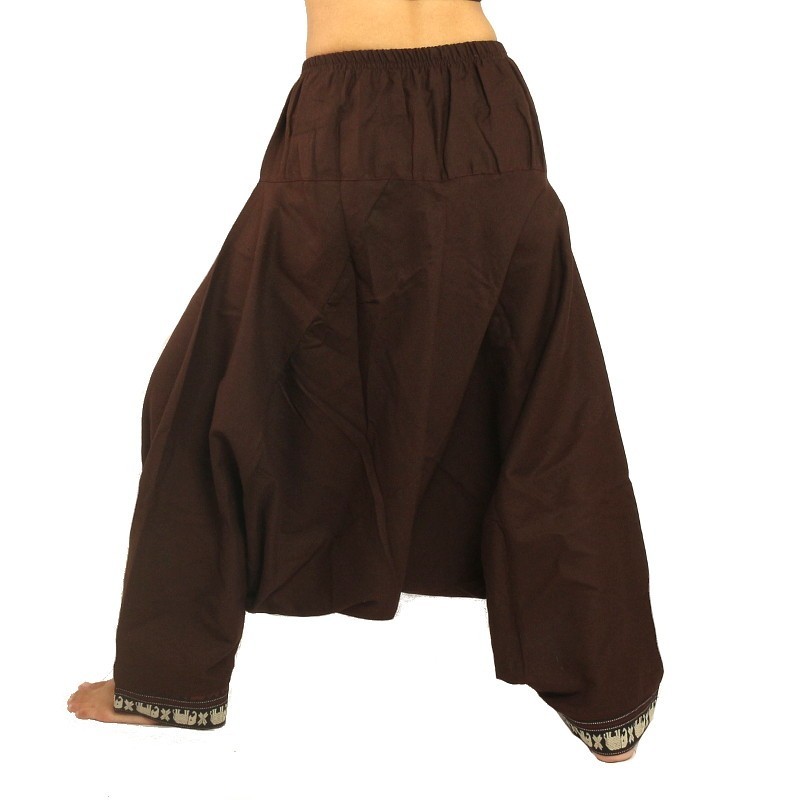 Hmong Hilltribe Cotton Aladdin Pants SKT-F4