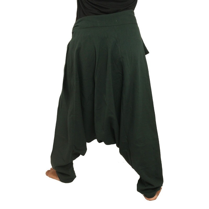 Aladdin Pants - with small side pocket to the side dark green MPCP15