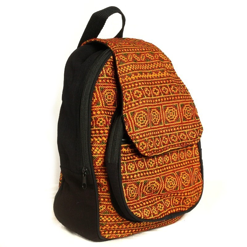 Backpack multi colored embroidered Thailand BAG-T10