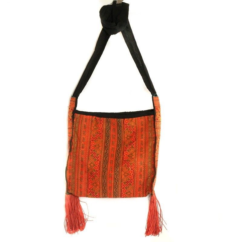 Embroidered shoulder bag from Chiang Mai