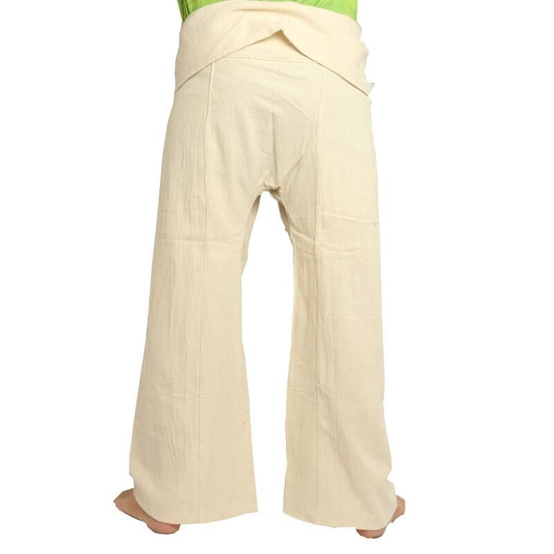 Pantalones de pescador tailandés - sin teñir - extra largos