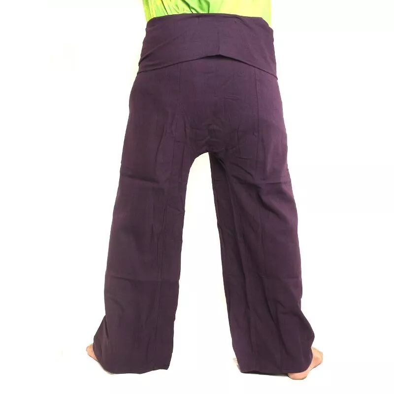 Thai Fischerhose - mangosteen - extra lang Baumwolle