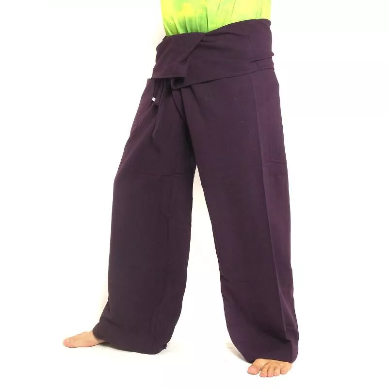 Thai Fischerhose - mangosteen - extra lang Baumwolle