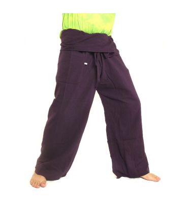 Thai Fischerhose - mangosteen - extra lang Baumwolle