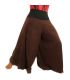 Samurai pants cotton brown, black