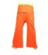Pantalon pêcheur thaï - Orange - coton extra long
