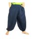 Harem pants cotton blue