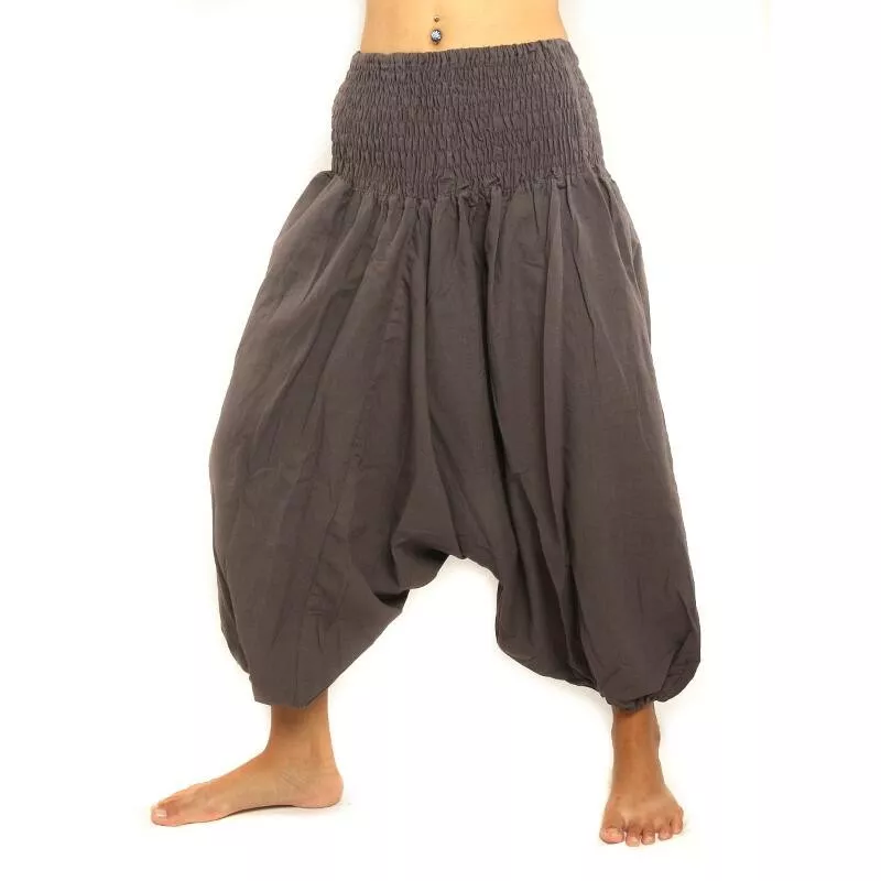 Pantalons de harem Mesdames et Messieurs aubergine
