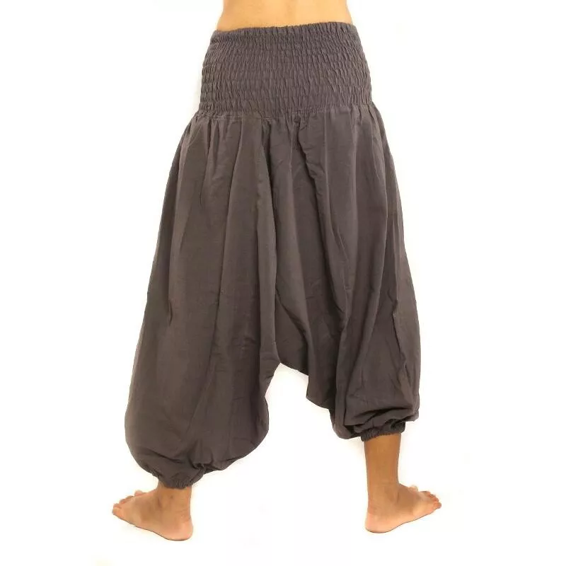 Pantalons de harem Mesdames et Messieurs aubergine