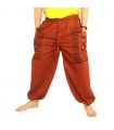 Goa Om harem pants high cut orange