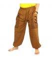 Goa Om harem pants high cut light brown