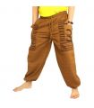 Goa Om harem pants high cut light brown
