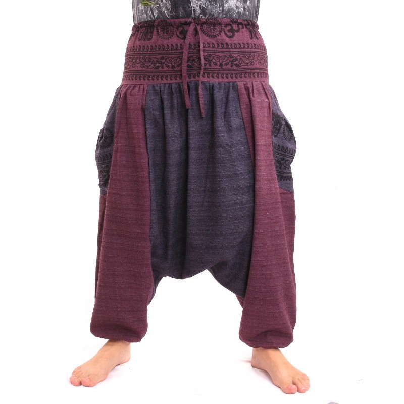 Afghani pants with 2 large side pockets
