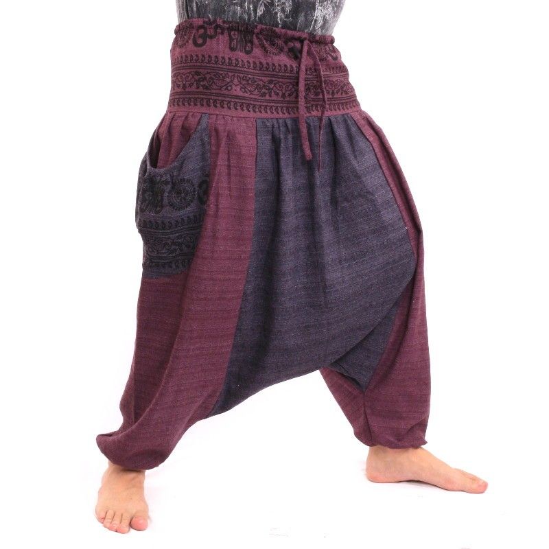 Afghani pants with 2 large side pockets