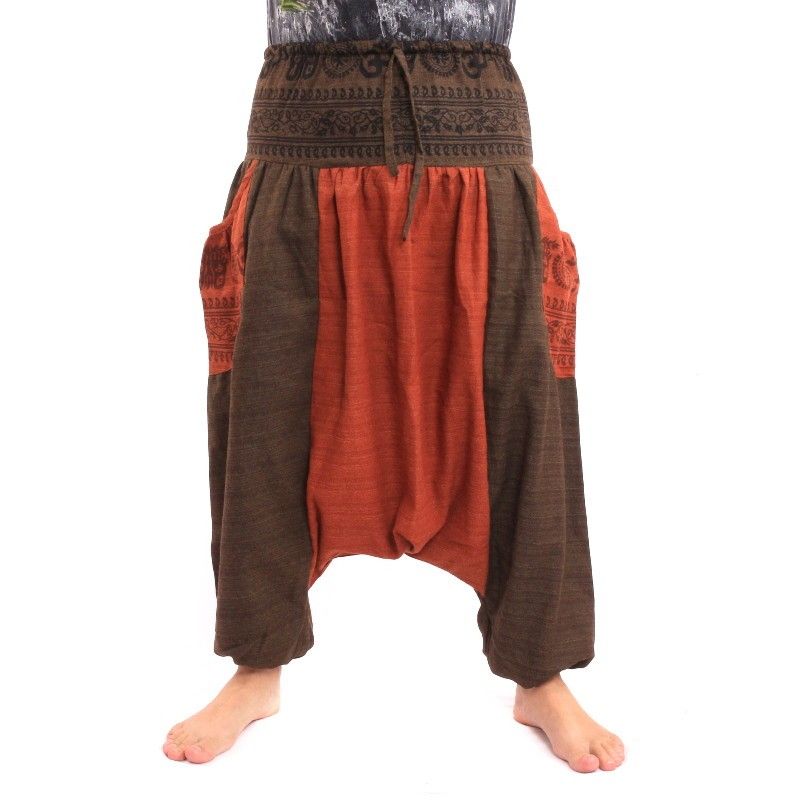 Afghani pants with 2 large side pockets DTA23