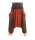 Pantalon de méditation - Les pieds du Bouddha Om Dharmachakra