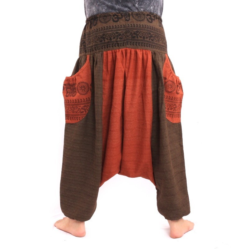 Afghani pants with 2 large side pockets DTA23