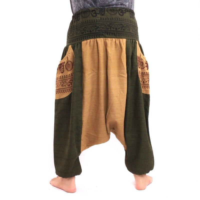 harem pants with 2 large side pockets DTA25