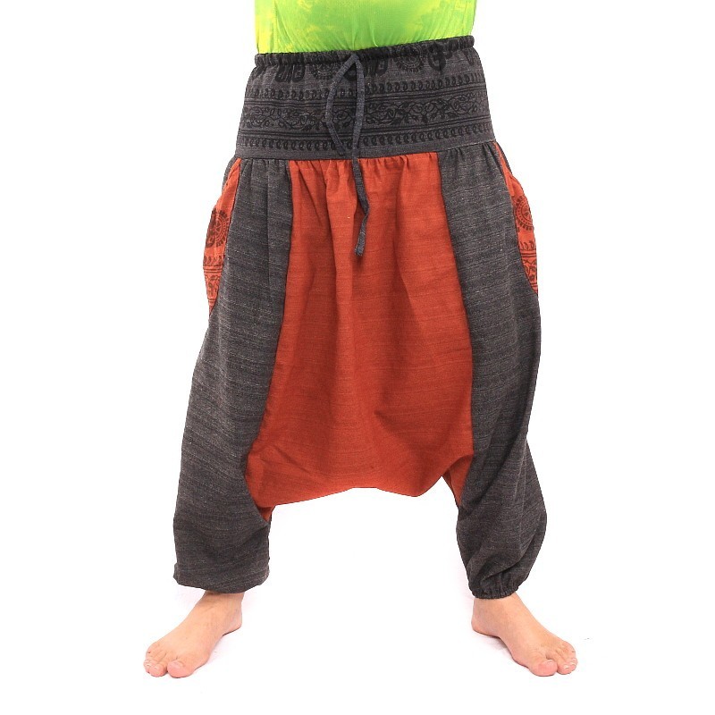 Afghani pants with 2 large side pockets DTA30