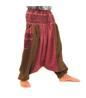 pantalon de harem avec 2 grandes poches latérales
