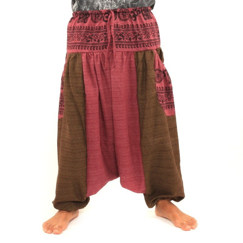 Afghani pants with 2 large side pockets DTA36