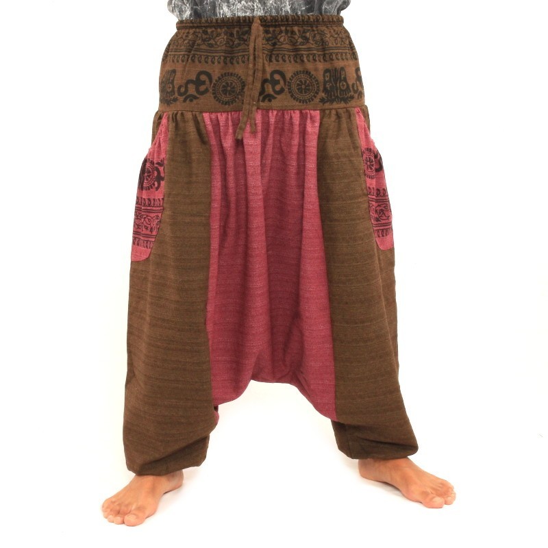 Afghani pants with 2 large side pockets DTA38