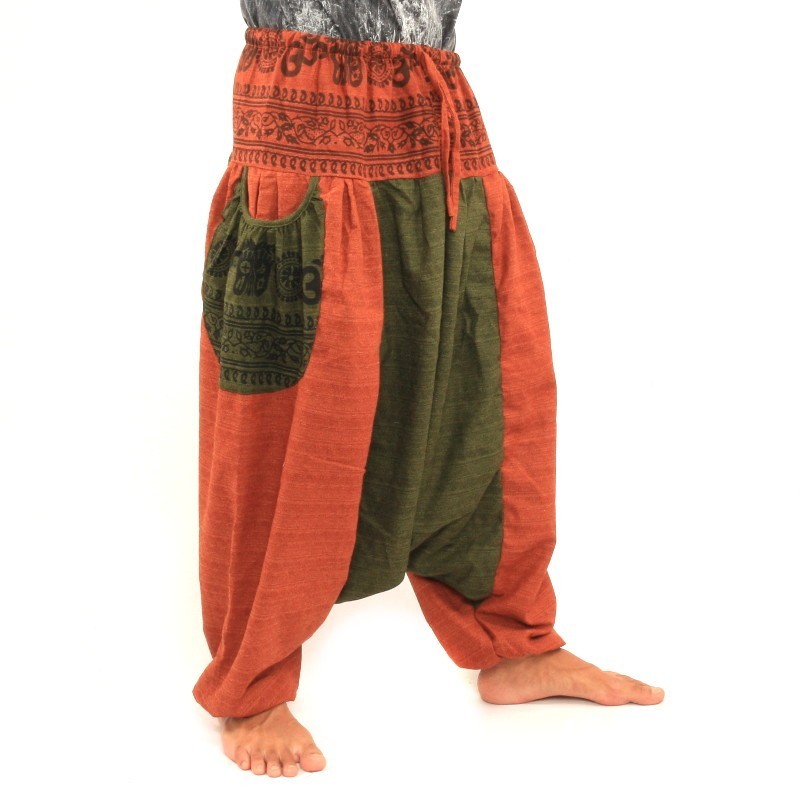 Afghani pants with 2 large side pockets DTA39