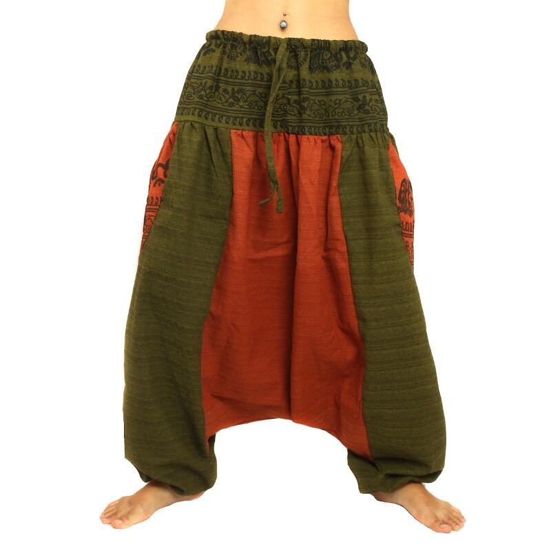 Afghani pants with 2 large side pockets DTA42