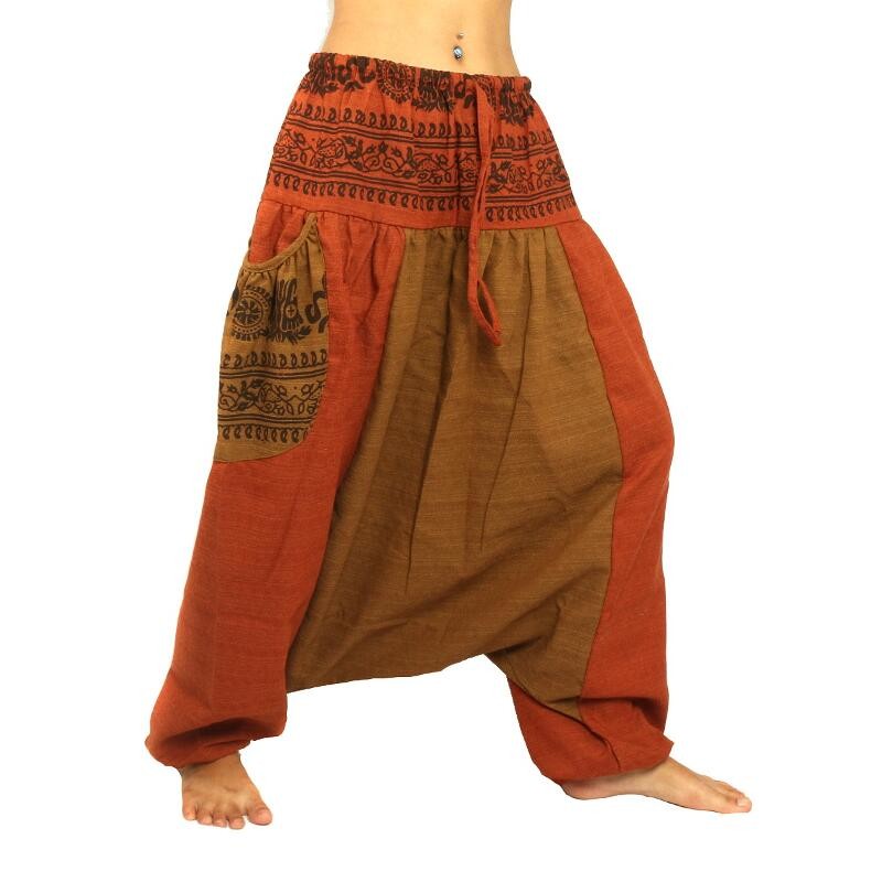 Afghani pants with 2 large side pockets DTA43