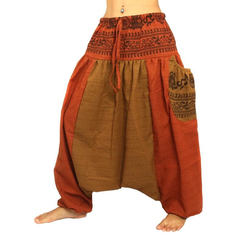 Afghani pants with 2 large side pockets DTA43