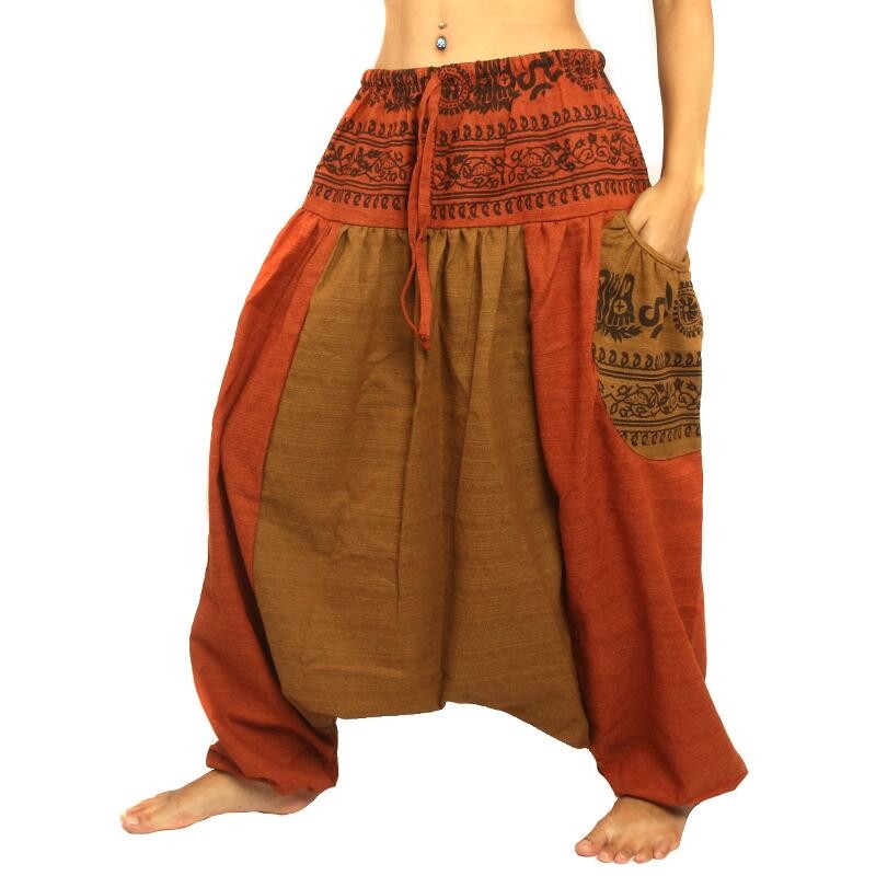 Afghani pants with 2 large side pockets DTA43