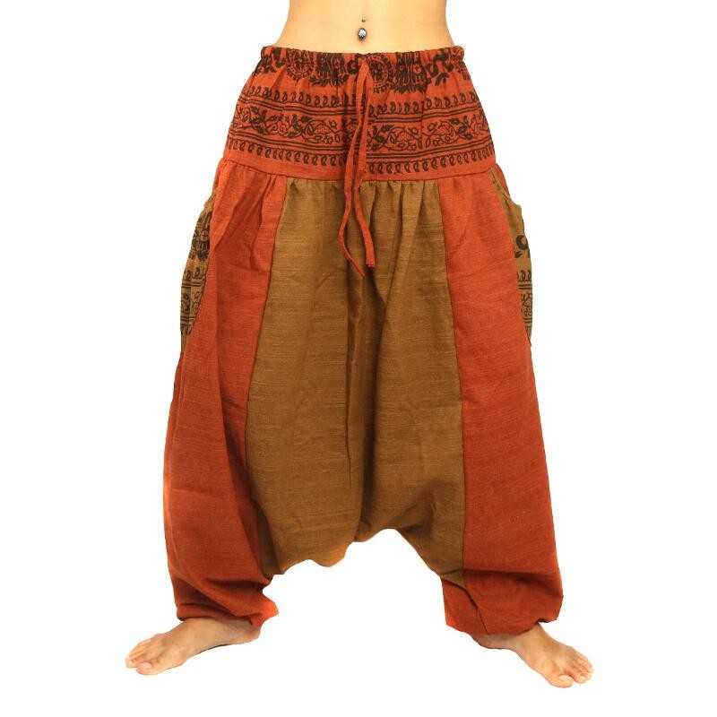 Afghani pants with 2 large side pockets DTA43