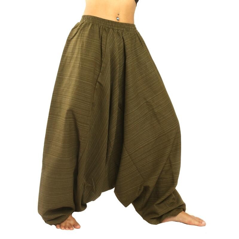 Aladdin Pants Baggy pants Cottonmix - Green ARPT-B2