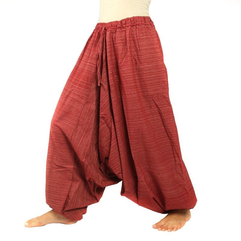 Baggy pants Cottonmix - red