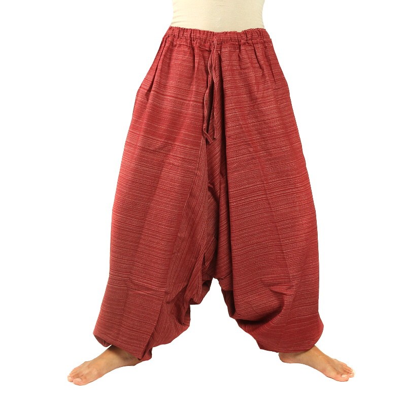 Baggy pants Cottonmix - red