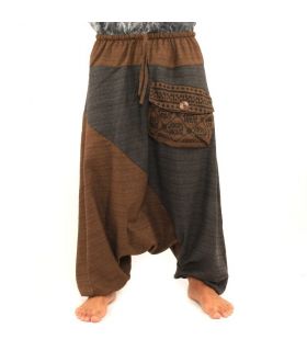 Aladdin pants  two-colored