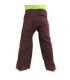 Pantalones de pescador tailandeses Cottonmix extra largos - rojo oscuro