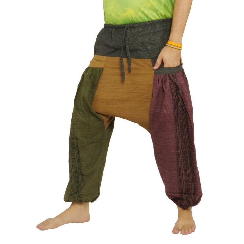 Afghani pants with 2 large side pockets