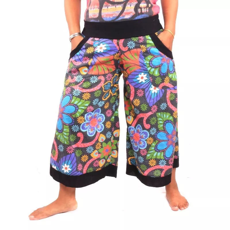 Harem pants - flower design
