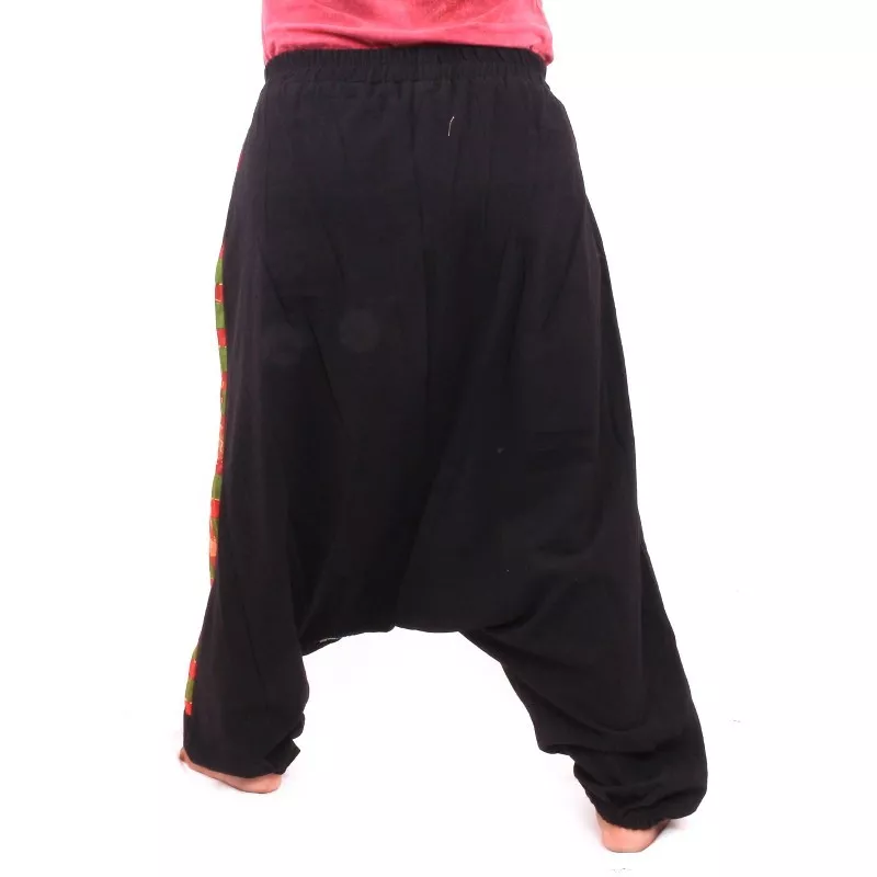 Aladinhose  Ethnodesign - schwarz 