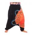Aladinhose  Ethnodesign - schwarz 