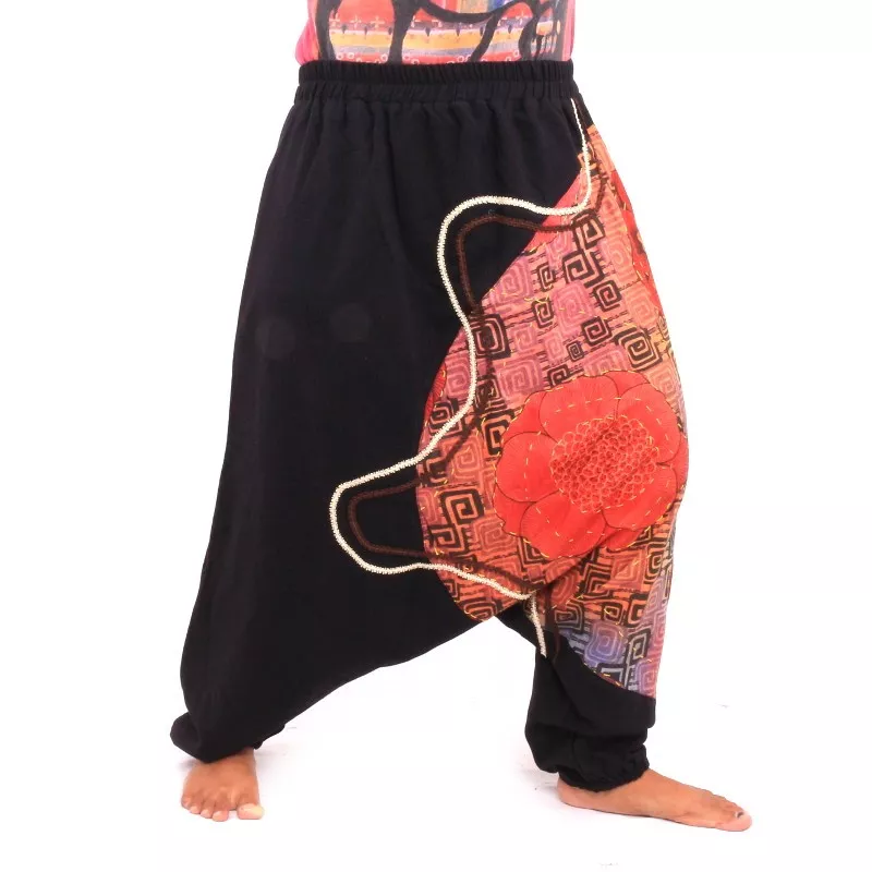 Harem pants Ethnodesign - black