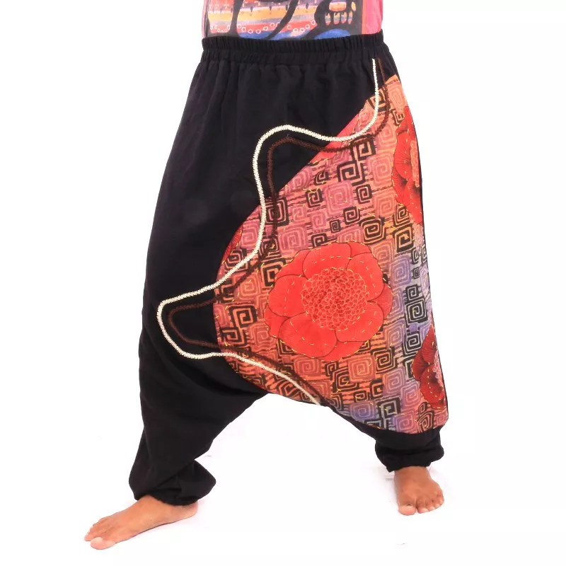 Harem pants Ethnodesign - black