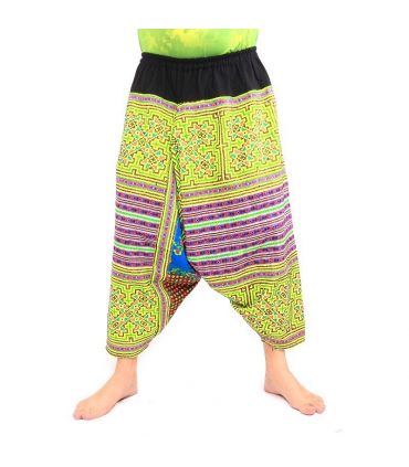 Short harem pants Hmong mountain people
