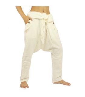 Pantalon Chiller - coton - blanc