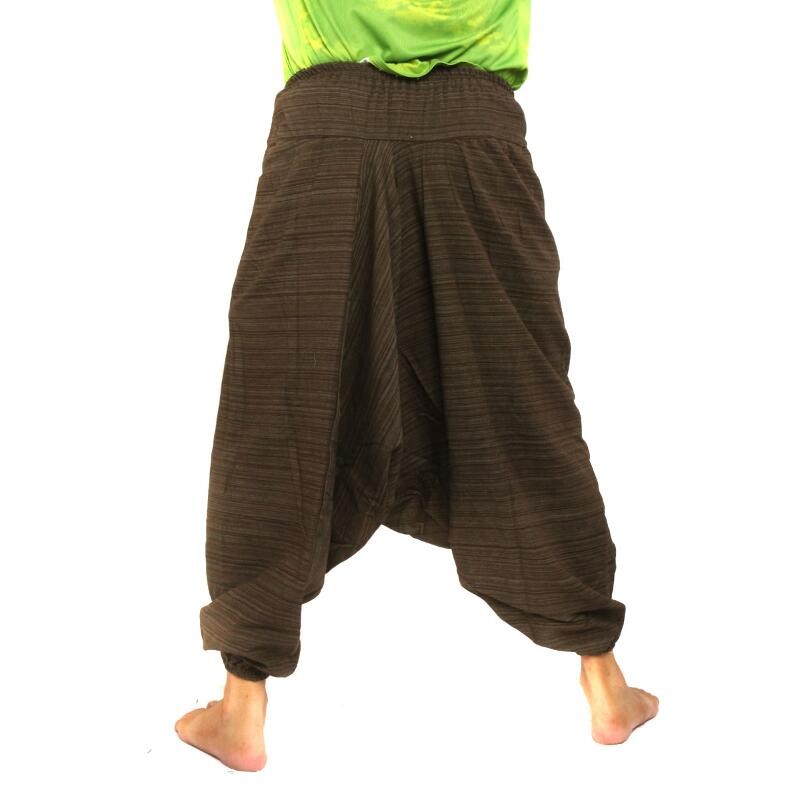 Aladdin Pants Baggy pants Cottonmix - brown A061-6