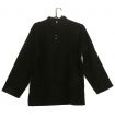 Camisa tailandesa de algodón fairtrade negra talla M